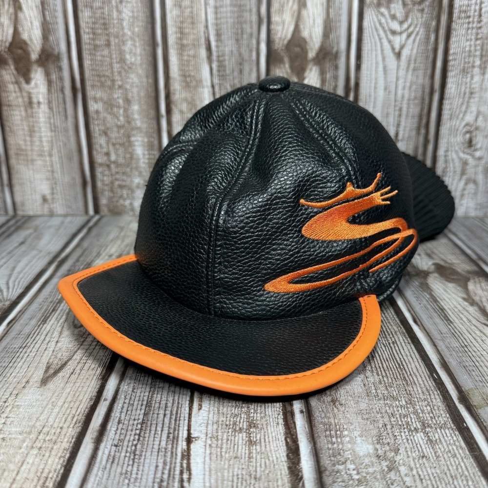 Cobra Golf King Jr Rickie Fowler Hat Head Cover Black Orange Driver Wood